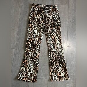 AG Adriano Goldschmied Leopard Pattern Pants